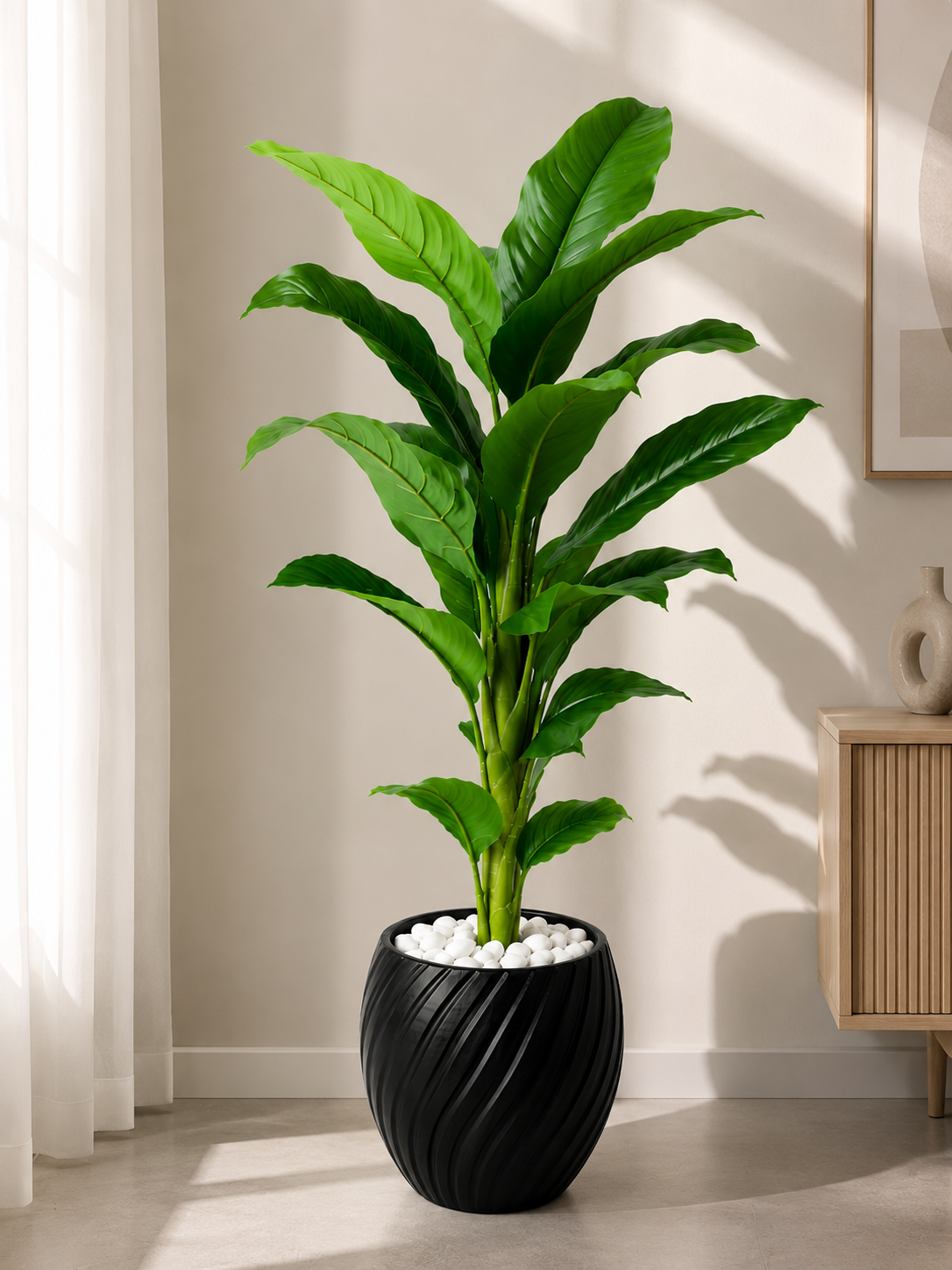 Strelitzia Artificielle Premium