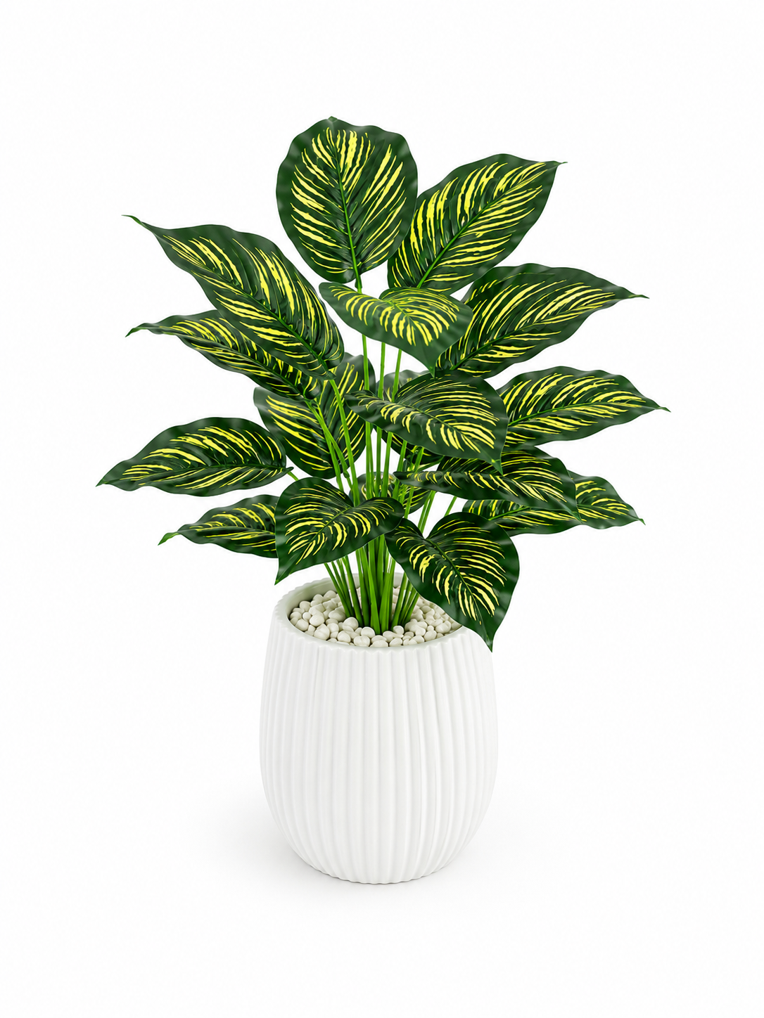 Plante Artificielle Calathea Panachée